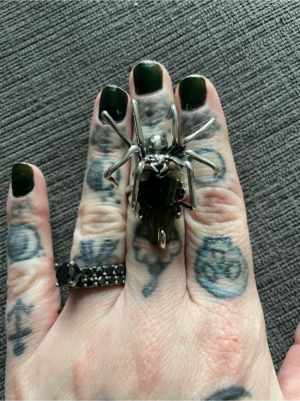 Coffin Spider Ring by Moon serpent